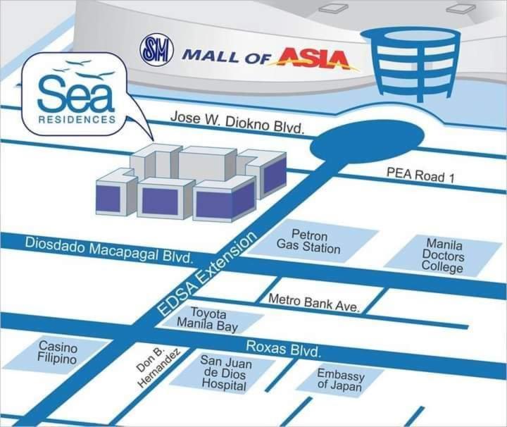 Sea Residences Homey Condo By Dnj Pasay Kültér fotó